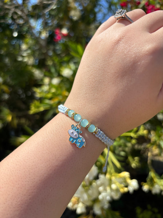 Cow Bracelet (Baby Blue) 🐮