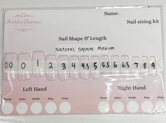 Nail Sizing Kit 💅
